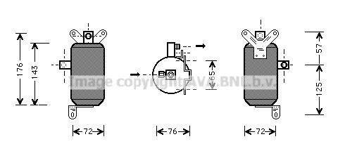 AVA QUALITY COOLING Sausinātājs, Kondicionieris JRD021